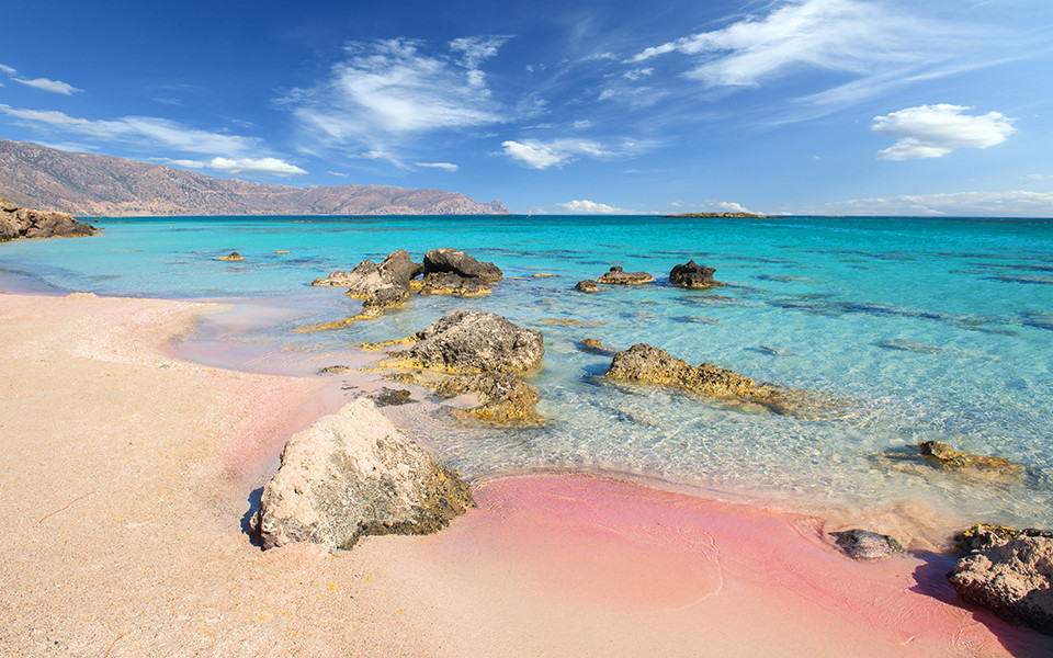 Elafonissi Beach auf Kreta