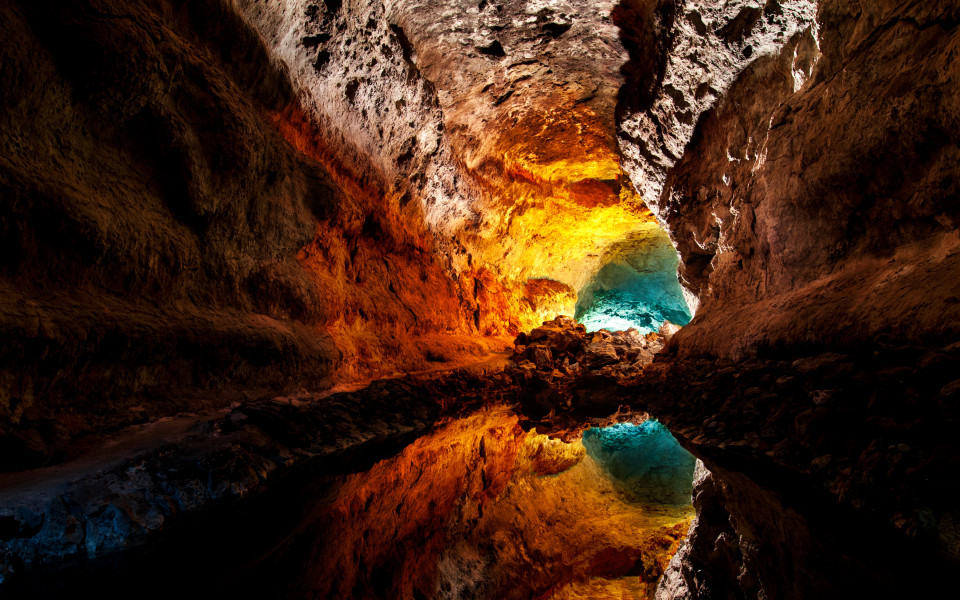 Höhlen Cueva de los Verdes